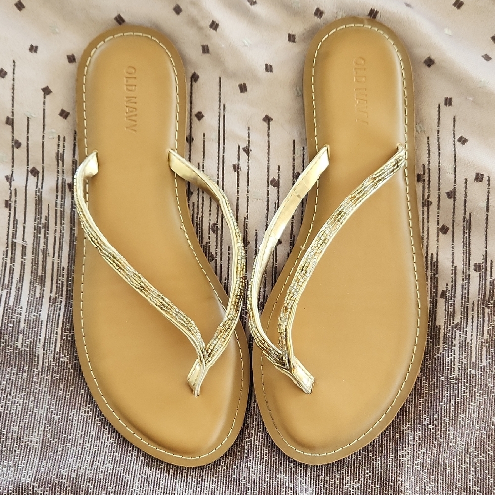 Old Navy Gold Women's Sandals